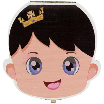 Da.Wa Caja Almacenamiento de Madera Guardar Dientes de Leche La Caja Souvenir para Niños