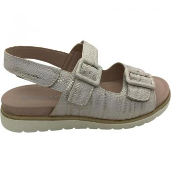 Sandalia Confort Mujer Mysoft 24M064 Platino