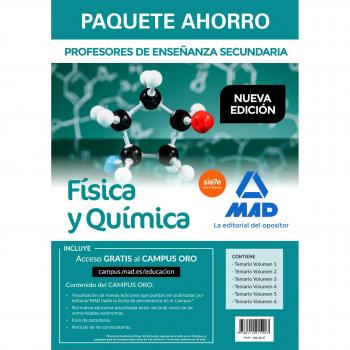 Paquete Ahorro Física y Química Cuerpo de Profesores de Enseñanza Secundaria