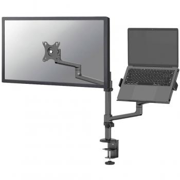 Soporte de escritorio para monitor y portátil Neomounts DS20-425BL2