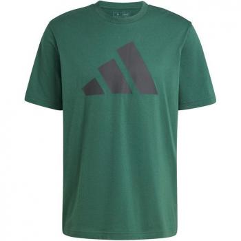 Camiseta Adidas Power 3 Graphic Hombre Verde Oscuro, Manga Corta, Talla XL