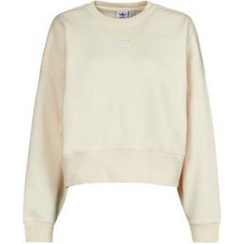 Sudadera de mujer Adidas Adicolor Essentials Fleece, talla 32, color beige