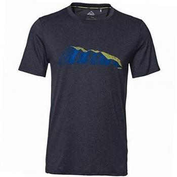 McKINLEY Reamy UX T-Shirt Camiseta para Hombre, Navy Dark, Small