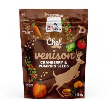Pienso SYTA MICHA Chef Ciervo Arándanos 1,5 Kg Pipas de Calabaza