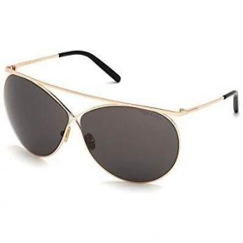 Tom Ford Rose Gold/Grey Sunglasses for Women, Yellow, Size: 67 MM