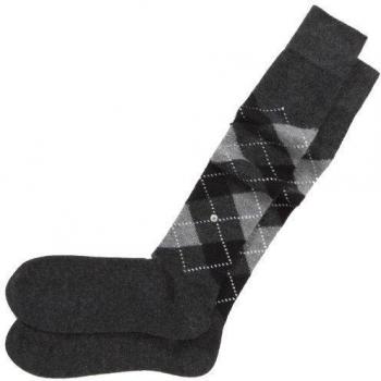 Burlington - Calcetines opacas para hombre, talla 40-41, color Gris