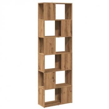 Estantería/Divisor de Espacios Roble Artisan 60x24x186 cm