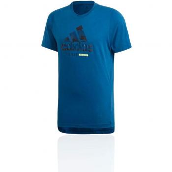 adidas B tee Logo T-Shirt, Hombre, Legend Marine, L