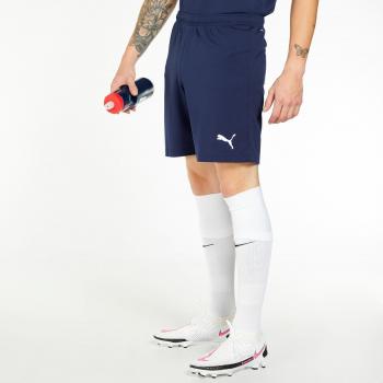 Shorts de Fútbol Puma Team Rise Azul Marino para Hombre Talla S