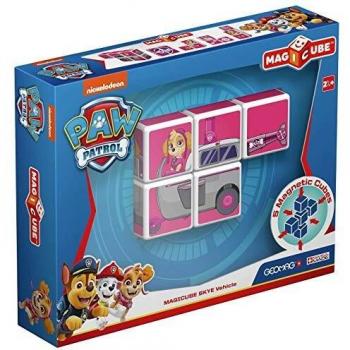 Vehículo Magicube Paw Patrol Marshall y Skye (5 Cubos) - Modelo Aleatorio