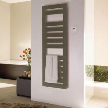 Radiador eléctrico de diseño Zehnder Metropolitan Spa 122,5x50 cm blanco RAL 9016 METE-120-050/GD