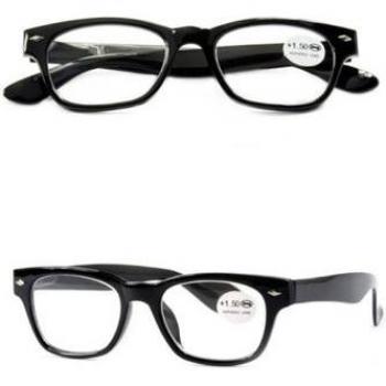 Gafas de Lectura Flash Back Negro +2.50