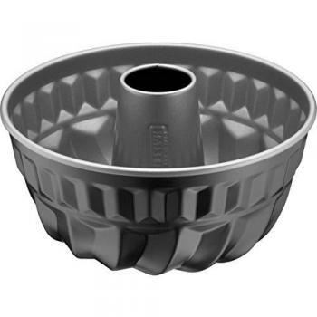 Molde para bizcocho redondo Kaiser Inspiration Ø 22 cm con revestimiento antiadherente, Negro