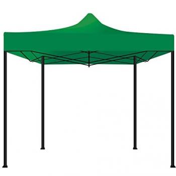 Carpa Plegable Impermeable 3x3 para Jardín y Ferias - Color Verde