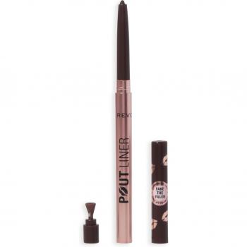 Revolution Pout Bomb Plumping Lip Liner - Espresso Cool Brown