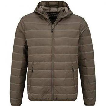 CMP - Chaqueta con capucha para hombre, color Madera, tamaño 56