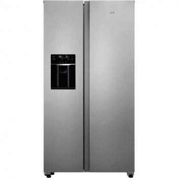 Frigorífico Americano AEG ORX9V351DU No Frost 177 cm Acero Inoxidable Clase D con Dispensador de Agua y Hielo