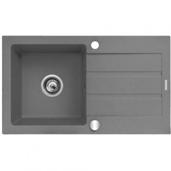 Fregadero de Un Seno Maidsinks 76 x 44 cm Gris