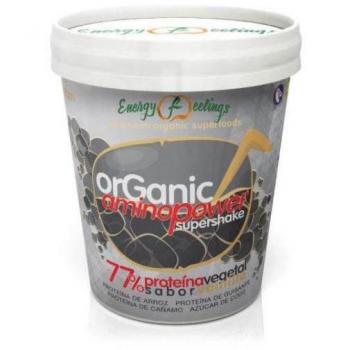 Aminopower Orgánico 75% Vainilla Eco - 500 gramos - Energy Feelings