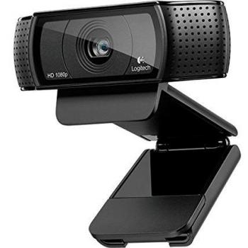 Logitech C920 - USB HD Pro Webcam, negro