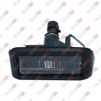 Luz de matrícula OLSA 1.05.118.00 - Piloto de matrícula LED, diseño compacto, voltaje de 12V, resistencia a la intemperie, fácil instalación, homologación ECE