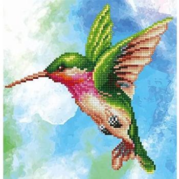 Set de Pintura con Diamantes Kolibrí - Magia Miniatura 28 x 29 cm