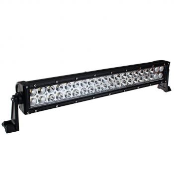 Cherryou 120w 120 W 24 Led Light Bar Spot Flood Combo Lámpara de Trabajo de conducción Off Road 4 X 4 Tractor Barco de Recuperación Pickup Truck Camión