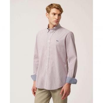 Camisa Hombre Harmont & Blaine CRK012012044 - Algodón Azul Casual