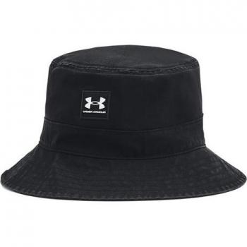 Under Armour Men's Branded Bucket Hat, Black, Medium-Large