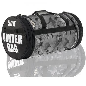 Danver Total Bolsa de Deporte, Diseño de Fantasía, Color Negro, 40 l