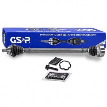Árbol de transmisión GSP 261096 para VW, AUDI, SKODA - Semiasse delantero derecho, compatible con múltiples referencias (1K0407272BG, 1K0407272DR, 1K040727