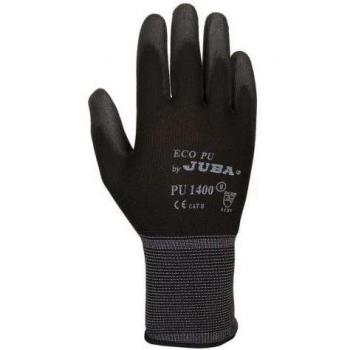 Ecopu M114010 - Guante nylon y recubrimiento de pueco-pu talla 8