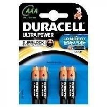 DURACELL Ultra Power Batterie Micro AAA LR3 4er Blister