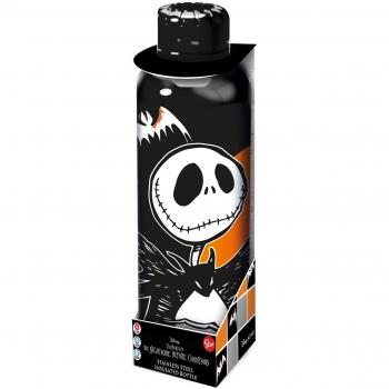Botella Térmica Pesadilla Antes de Navidad (The Nightmare Before Christmas) - Acero Inoxidable 515ml con Diseño de Jack Skellington & Zero