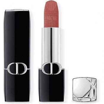 Barra de Labios Dior Rouge Velvet - 360 Souffle de Rose, Larga Duración y Tratamiento Floral Hidratante