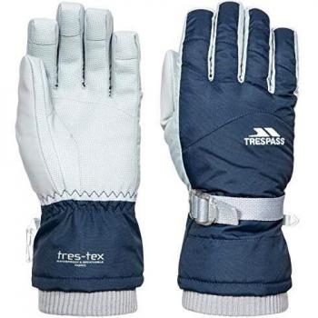 Trespass Vizzaii Guantes de Esquí para Mujer, Azul, L, Womens