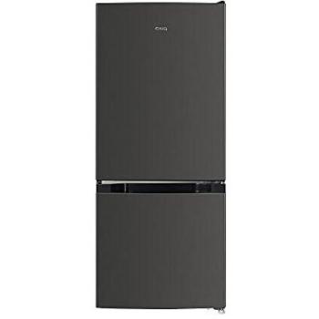 CHiQ CBM117L42 - Frigorífico Combi 117L, Low Frost, Puertas Reversibles, Color Inox Oscuro, 39 db, compresor con 12 años de garantia