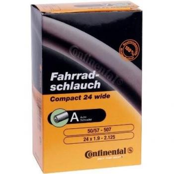 1 Continental Cámara Aire Bike Inner Tube 24 x 2.0-2.4 Dunlop 40mm 211g