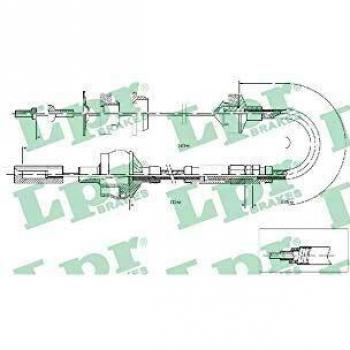 Cable de embrague LPR C0012C - Tipo: Cable de embrague, Marca: LPR, Modelo: C0012C