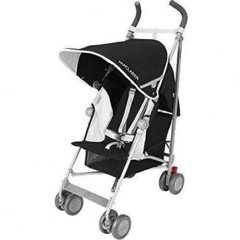 Maclaren Globetrotter - Silla de paseo, color negro / blanco