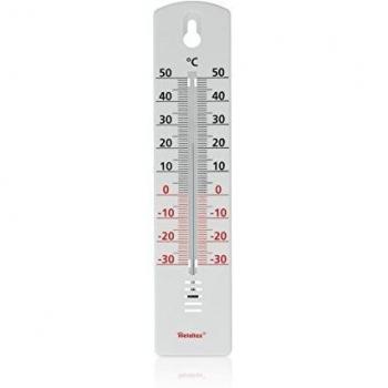 Metaltex 298000 - Termómetro de plástico para interior/exterior
