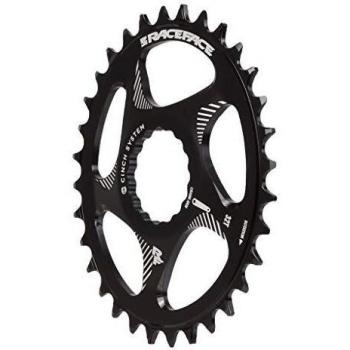 Race Face Direct Mount Oval-30t-Noir - Bandeja para Adulto, Unisex, 30
