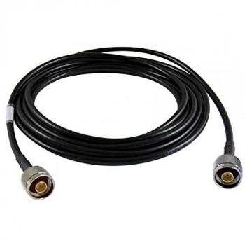 Cable Coaxial N-Type 3 m Negro ALLNET ANT-CAB-NM-NM-300