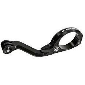 K-EDGE GO Big Pro On-Center Mount, 31.8mm, Black Anodize, Adultos Unisex, Negro, ESTANDAR