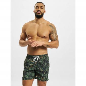 Urban Classics Paisley Print Swim Shorts