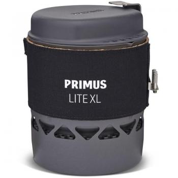 Primus Lite XL Pot Olla Termo-aislada de 1 litro en color plateado con tapa y asas ergonómicas