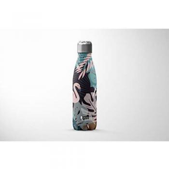 Botella de agua de acero con diseño Flamenco