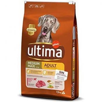 ULTIMA alimento para perros adultos con buey bolsa 7.5 Kg