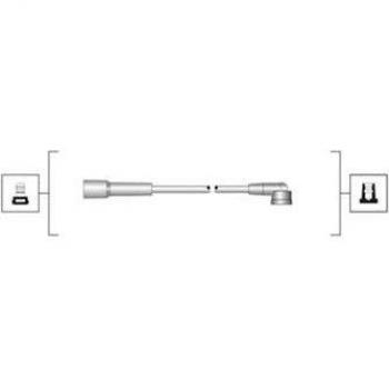Juego de cables de encendido MAGNETI MARELLI 941319170016