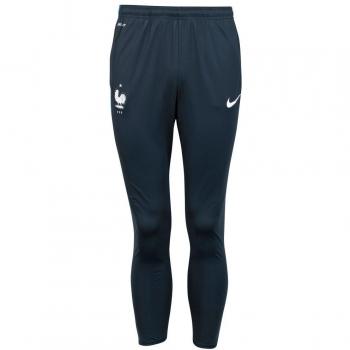 Nike FFF Strike PNT WP WZ - Pantalon de fútbol para hombre, color negro / azul / blanco, talla S
